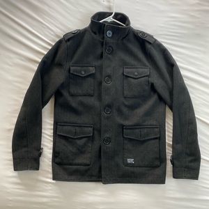 KR3W Peacoat - Mens Medium Jacket